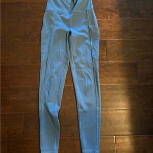 American Eagle High-Waisted Blue Leggings